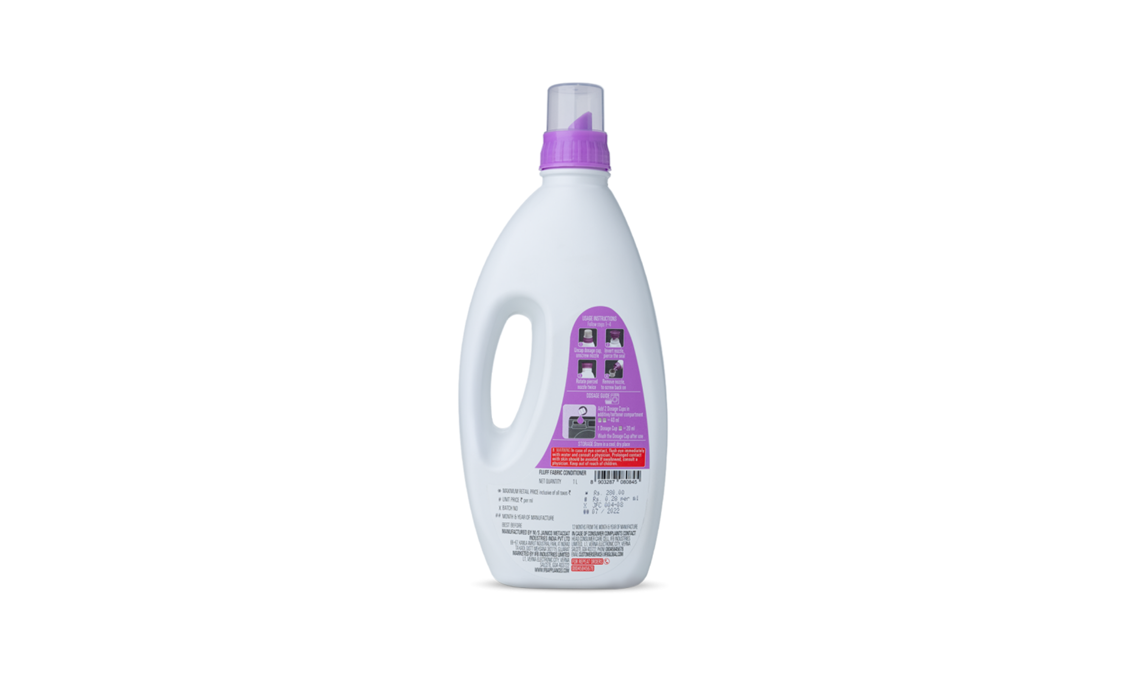 Fluff Top Load + Fluff  Fabric Conditioner