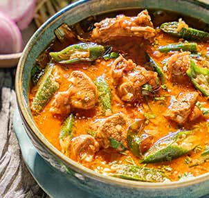 Mutton Bhindi Ka Salan