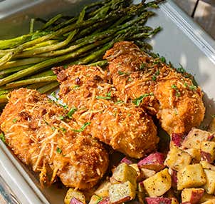 Garlic Parmesan Baked Chicken