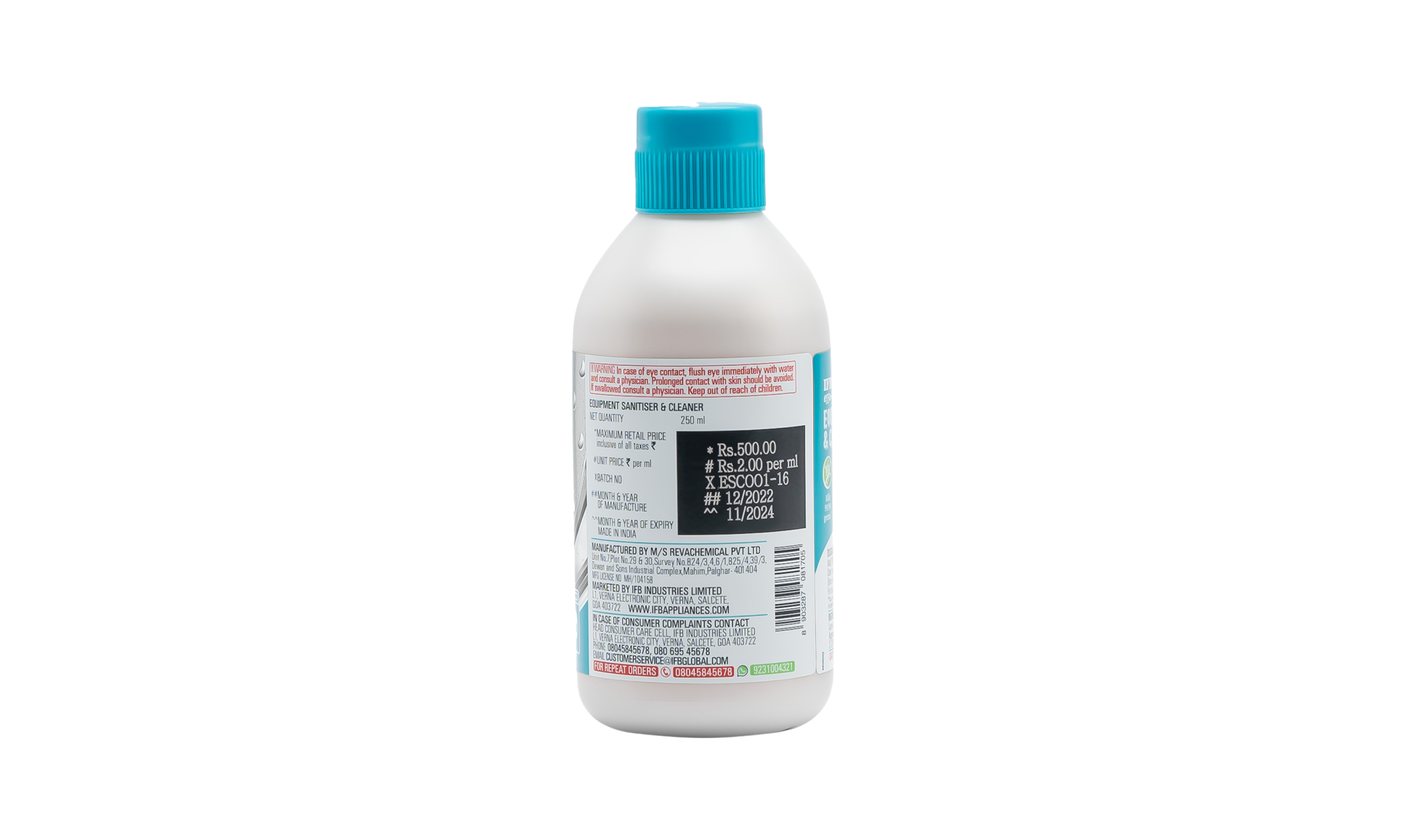 Equipment Sanitiser & Cleaner 