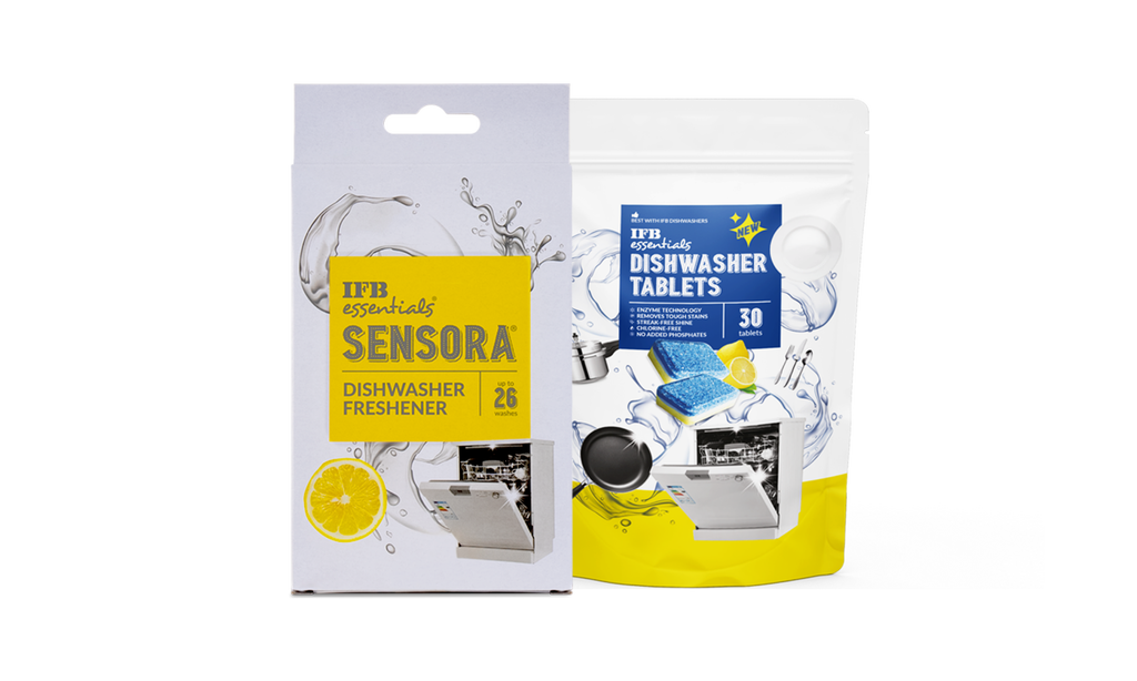 Dishwasher tablets + Sensora Dishwasher Freshener