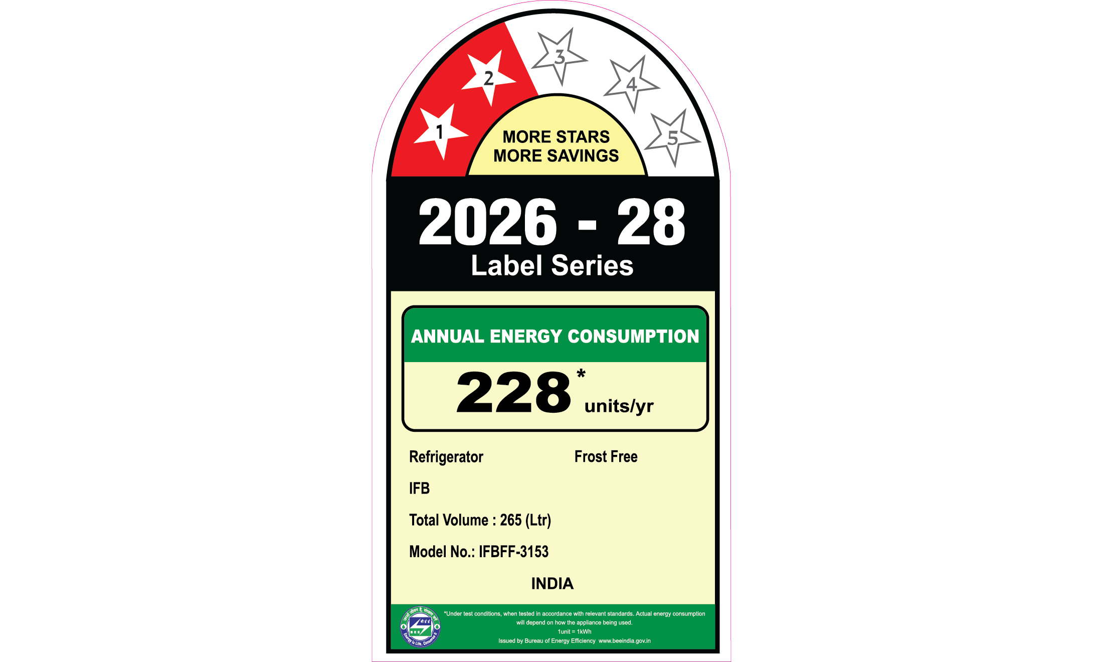 Eco-Cool IFBFF-315BIKSTM