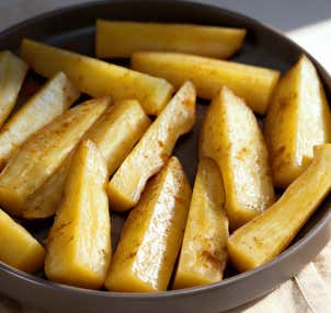 Steamed Sweet Potatoes