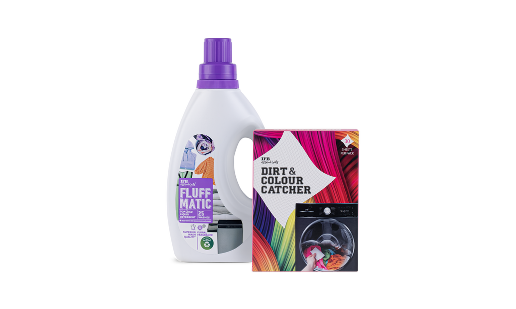 Fluff Top Load + Color Catcher